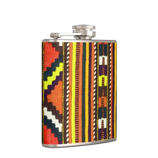 Native American Indian yellow design Heupfles (Rechts)