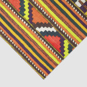 Native American Indian yellow design Tissuepapier (Detail)