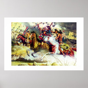 NATIVE AMERICAN INDIANS - CHEYENNE POSTER