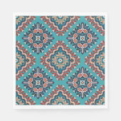 Native American Indians Navajo Mosaic Pattern Servet (Voorkant)