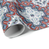 Native American Indians Navajo Pattern Cadeaupapier (Rol Hoek)