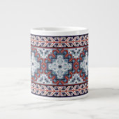 Native American Indians Navajo Pattern Grote Koffiekop (Voorkant)
