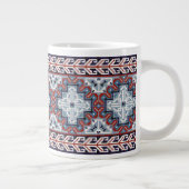 Native American Indians Navajo Pattern Grote Koffiekop (Rechts)
