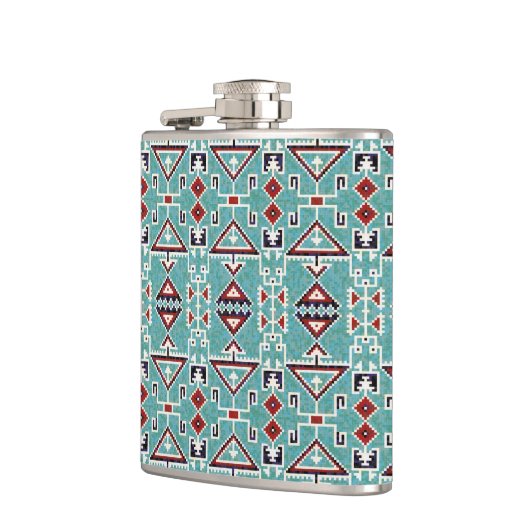 Native American Indians Navajo Pattern Heupfles (Links)