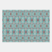 Native American Indians Navajo Pattern Inpakpapier Vel (Voorkant 2)