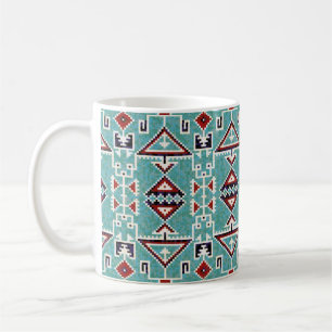 Native American Indians Navajo Pattern  Koffiemok