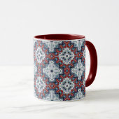 Native American Indians Navajo Pattern Mok (Voorkant rechts)