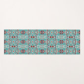 Native American Indians Navajo Pattern Yogamat (Voorkant (horizontaal))