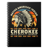 Native American Indigenous cherokee native america Notitieboek (Voorkant)