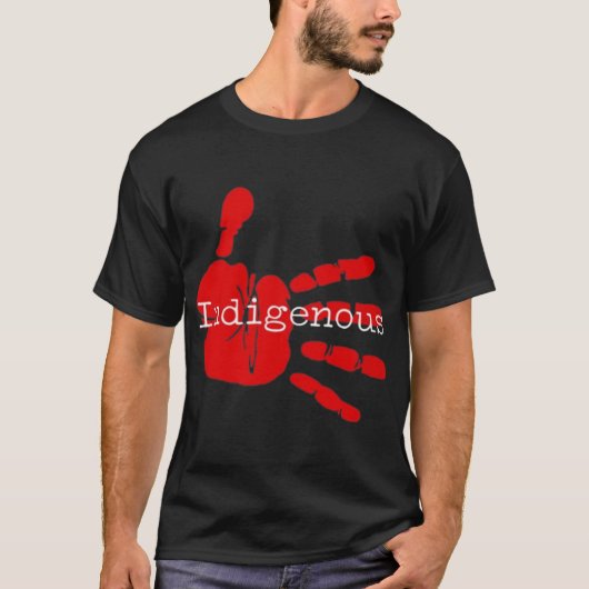Native American Indigenous T-shirt (Voorkant)