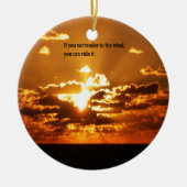Native American Inspirerend quotes Keramisch Ornament (Voorkant)