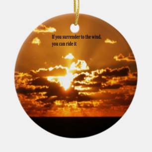 Native American Inspirerend quotes Keramisch Ornament
