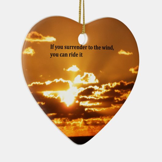 Native American Inspirerend quotes Keramisch Ornament (Rechts)