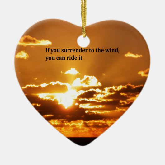 Native American Inspirerend quotes Keramisch Ornament (Voorkant)