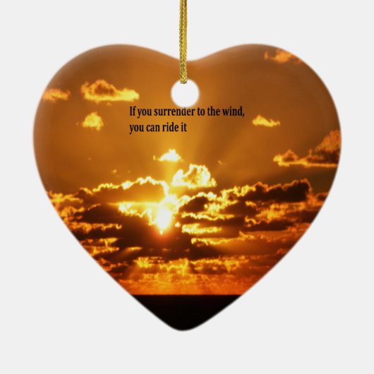 Native American Inspirerend quotes Keramisch Ornament (Achterkant)