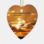 Native American Inspirerend quotes Keramisch Ornament (Links)