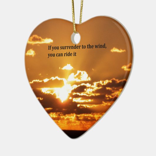 Native American Inspirerend quotes Keramisch Ornament (Links)