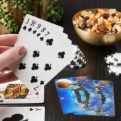 Native American Inuit Eskimo Inukshuk Pokerkaarten (Insitu)