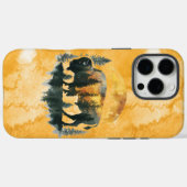 Native American iPhone hoesje met Buffalo (Achterkant (horizontaal))