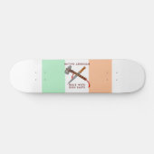 Native American/Irish Persoonlijk Skateboard (Horizontaal)