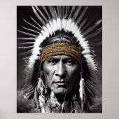Native American Iroquois Poster (Voorkant)