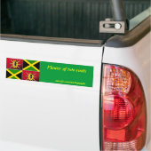 Native american-Jamaican Bumpersticker (Op Truck)