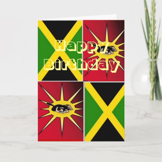 Native american-Jamaican Kaart (Voorkant)