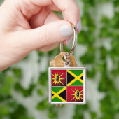 Native american-Jamaican Sleutelhanger (Hand)