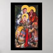 Native American Jesus & Saints Poster (Voorkant)