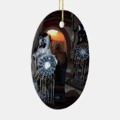 Native American Kachina Dolls Keramisch Ornament (Rechts)