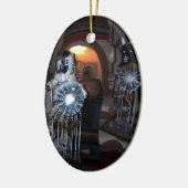 Native American Kachina Dolls Keramisch Ornament (Links)