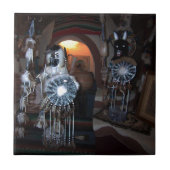 Native American Kachina Dolls Tegeltje (Voorkant)