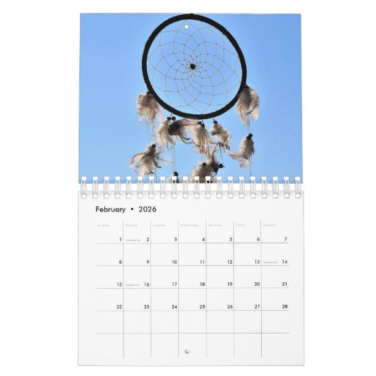 Native American Kalender (Feb 2026)