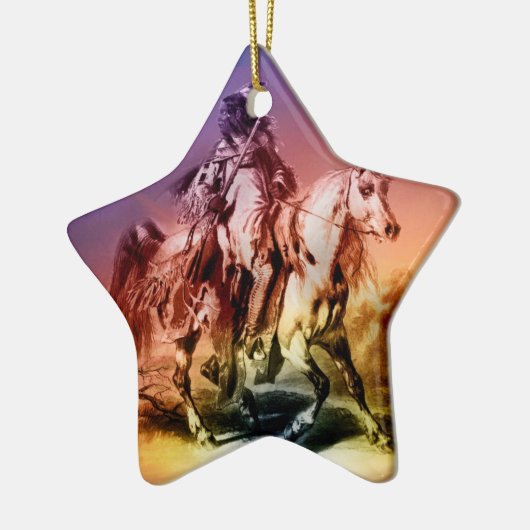 Native American Keramisch Ornament (Links)