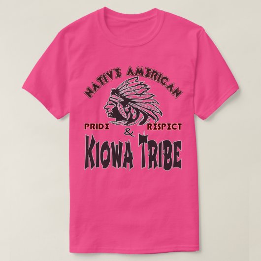 Native American Kiowa Tribe T-shirt (Design voorkant)