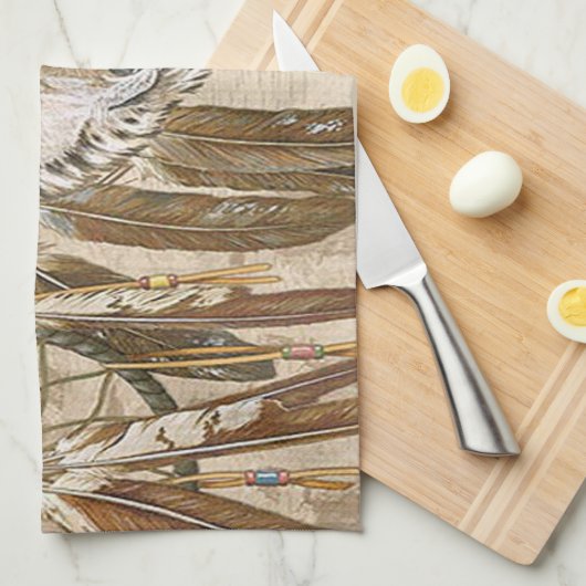 Native American Kitchen Towel Theedoek (Quarter Fold)