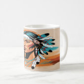 Native American Koffiemok (Voorkant rechts)