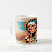 Native American Koffiemok (Voorkant links)