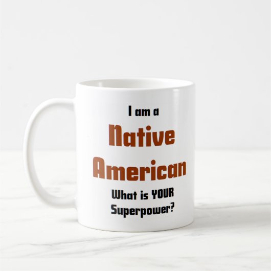 native american koffiemok (Links)
