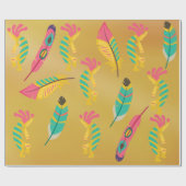 Native American Kokopelli Gift Wrapping Paper Cadeaupapier (Vlak)