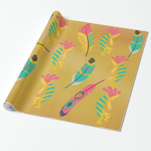 Native American Kokopelli Gift Wrapping Paper Cadeaupapier