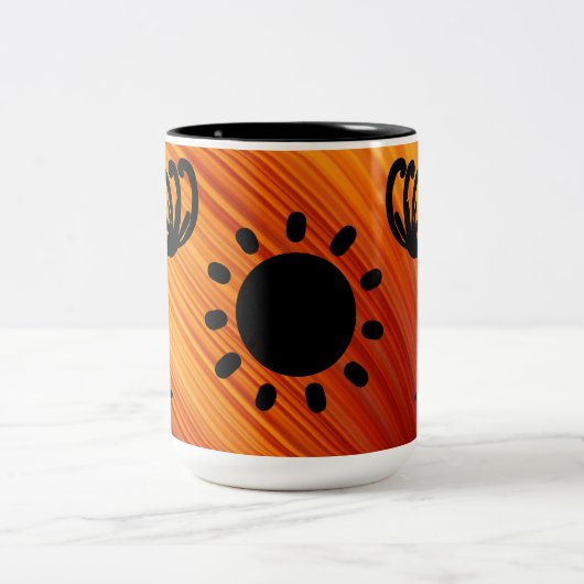 Native American Kokopelli Koffie Mok (Center)