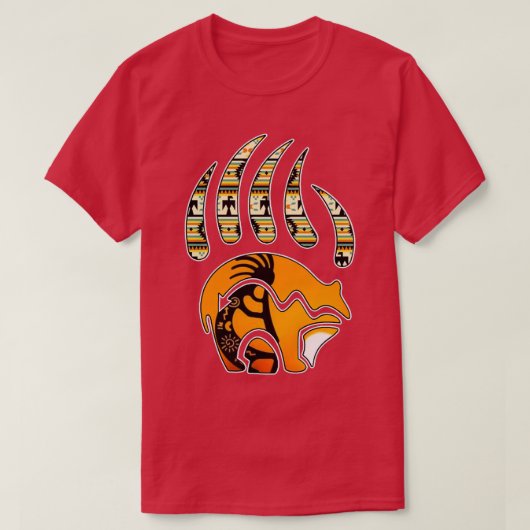 Native American kokopelli T-shirt (Design voorkant)
