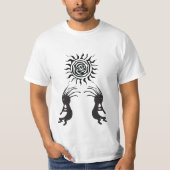 Native American Kokopelli T-shirt (Voorkant)