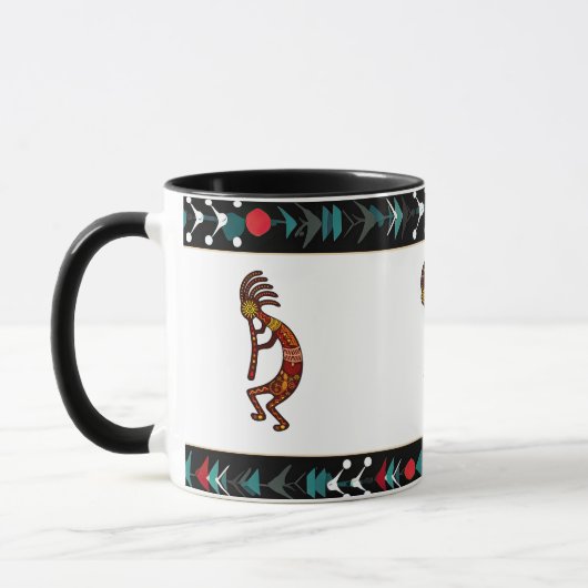 Native American Kokopelli vruchtbaarheid God Mok (Links)