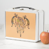 Native American Kokopelli Whale Dreamweaver 2 (In situ)