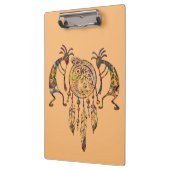 Native American Kokopelli Whale Dreamweaver 2 Klembord (Links)