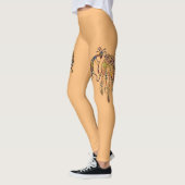 Native American Kokopelli Whale Dreamweaver 2 Leggings (Links)