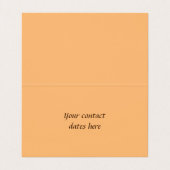 Native American Kokopelli Whale Dreamweaver 2 Visitekaartje (Binnenkant ongevouwen)