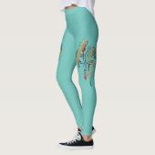 Native American Kokopelli Whale Drocatcher 1 Leggings (Links)